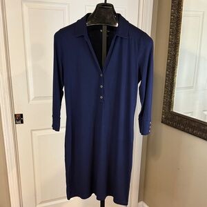 Lilly Pulitzer Navy Long Sleeve Dress